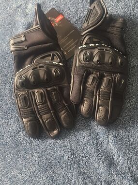Men's Black Tactical Motorcycle Gloves -ILM Inc. New With Tag